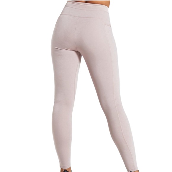 Gymshark small rose pink dreamy mesh leggings yoga active running pockets Womens - Picture 7 of 8